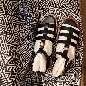 Coach Giselle Leather Sandals